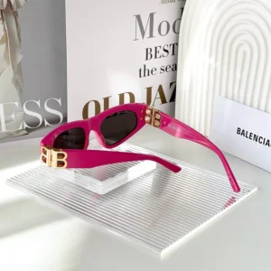 Balenciaga BB0095S Hồng mắt đen