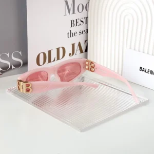 Kính Balenciaga BB0095S Hồng Pastel