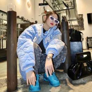 Balenciaga BB0095S Trắng Mắt Xanh