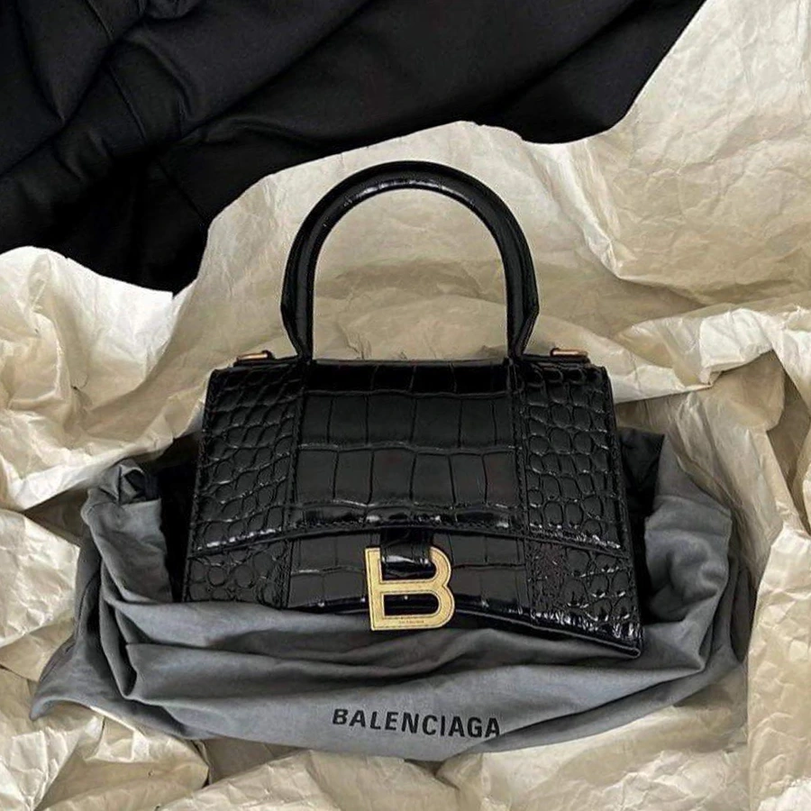 Túi Xách Balenciaga Hourglass XS