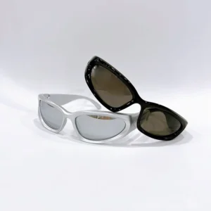 Balenciaga Swift Oval Bạc