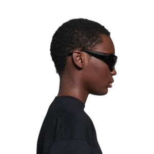 Kính Balenciaga Swift Oval Đen